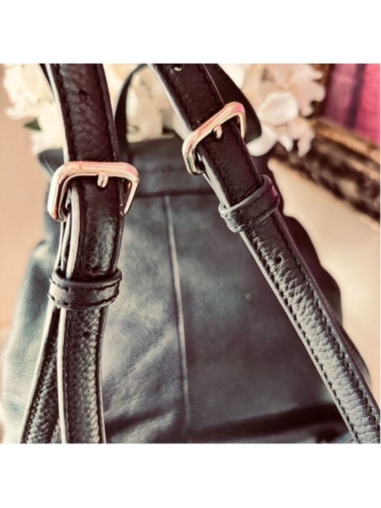 KATE SPADE MULBERRY STREET SMALL BREEZY BLACK PEBBLED LEATHER BACKPACK EUC main image 6